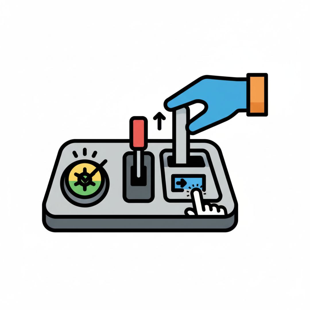 Test the Throttle, Drive, and Blade Controls