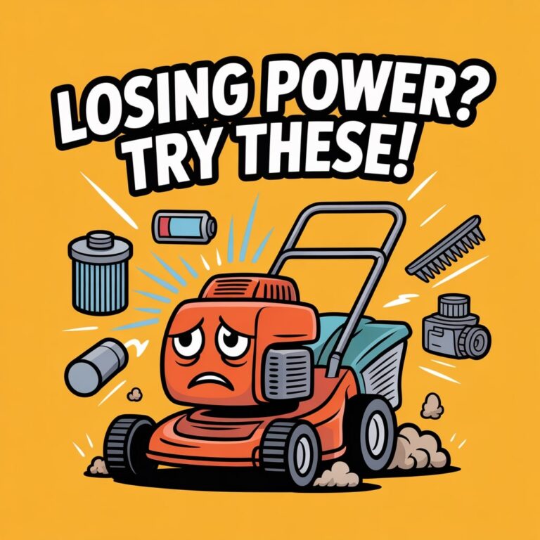 Lawn Mower Losing Power