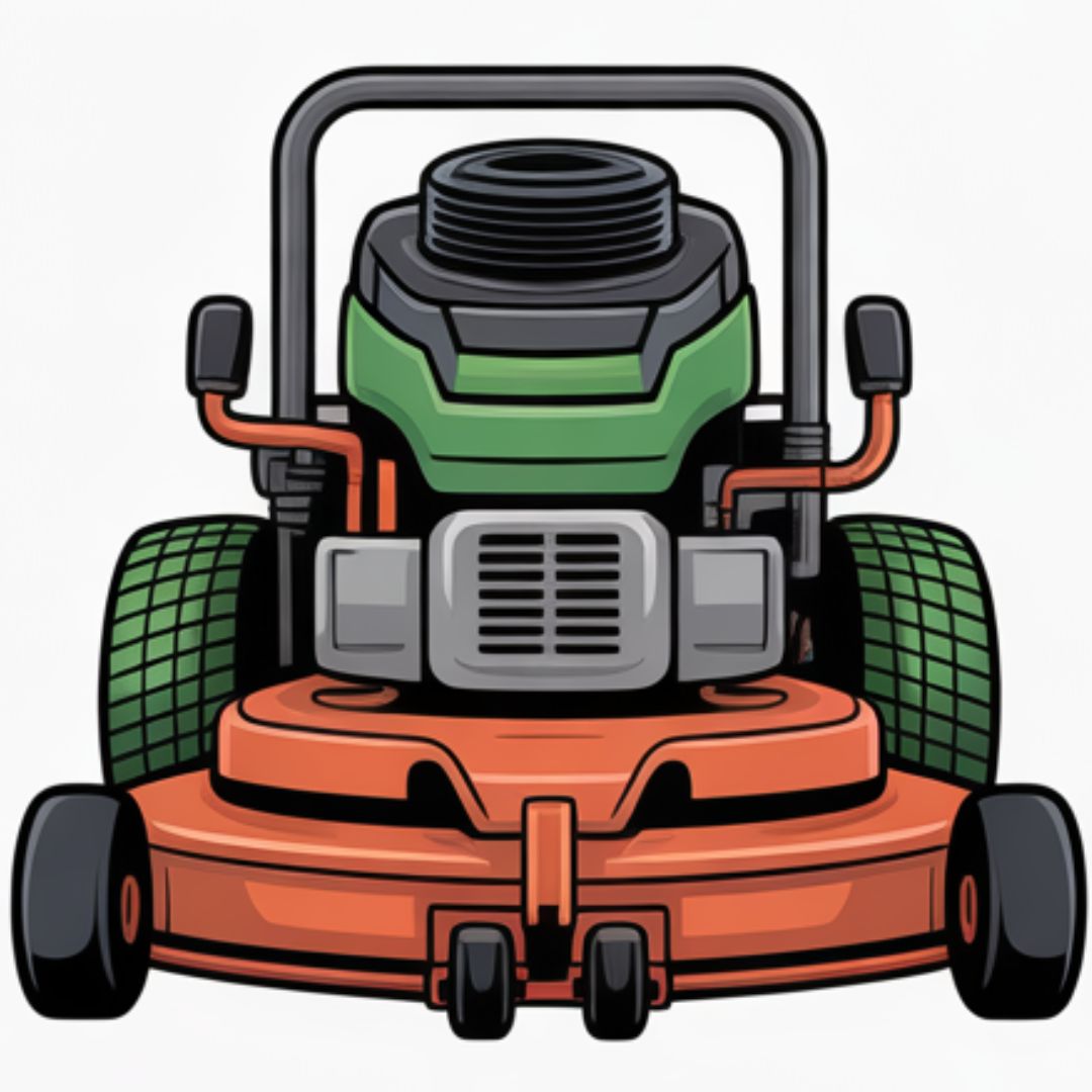 Level mower deck