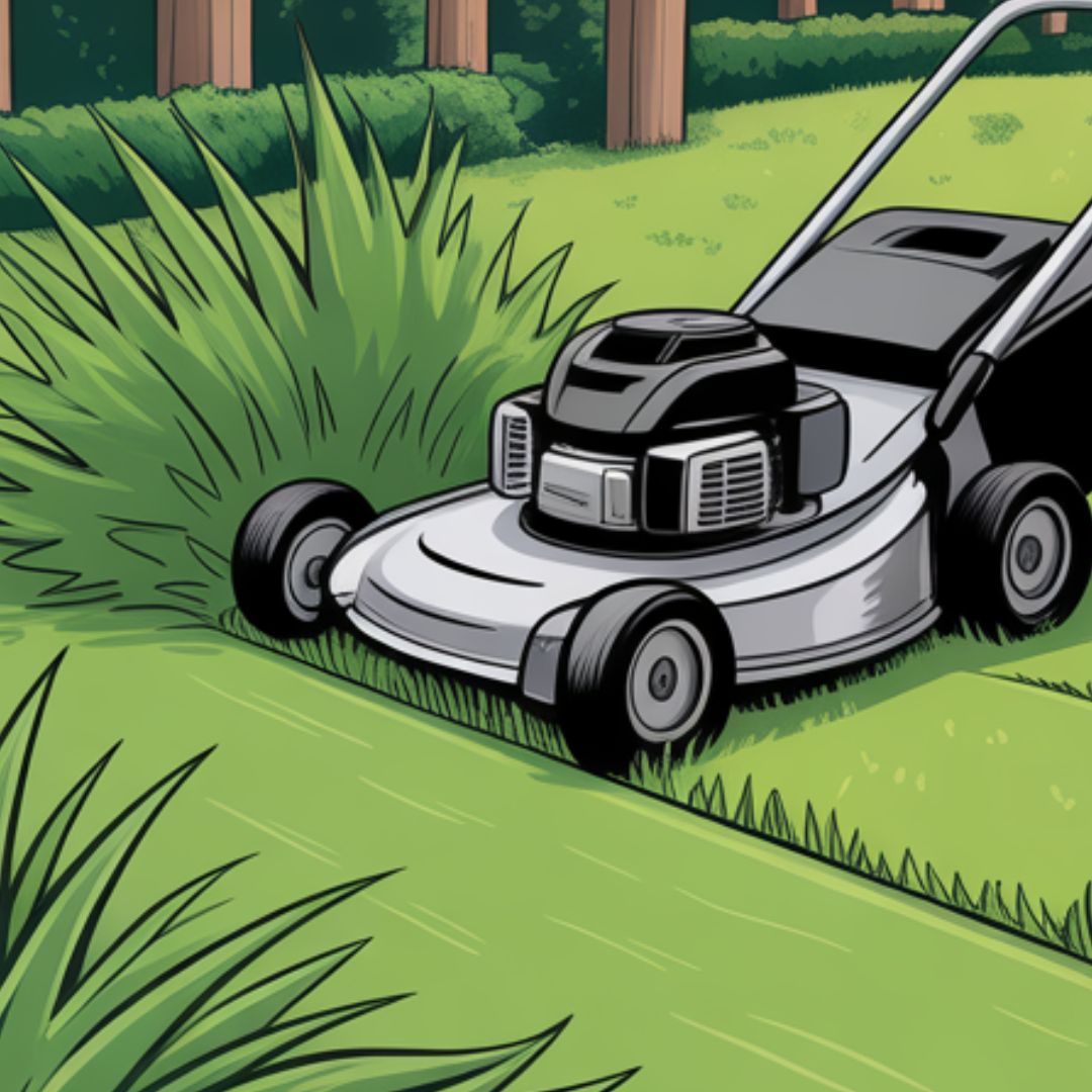 Lawn mowing on a regular weekly schedule