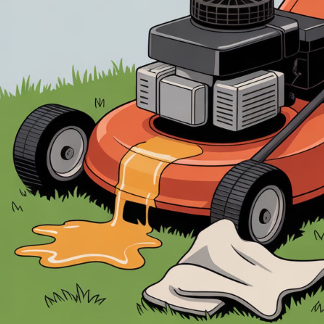 Not cleaning fuel spills