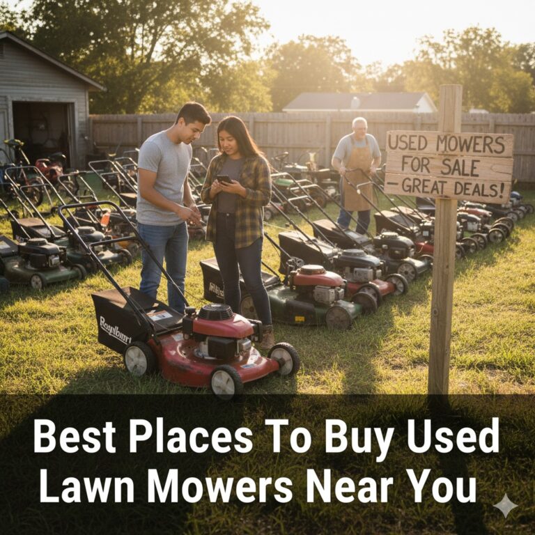 Places To Buy Used Lawn Mowers