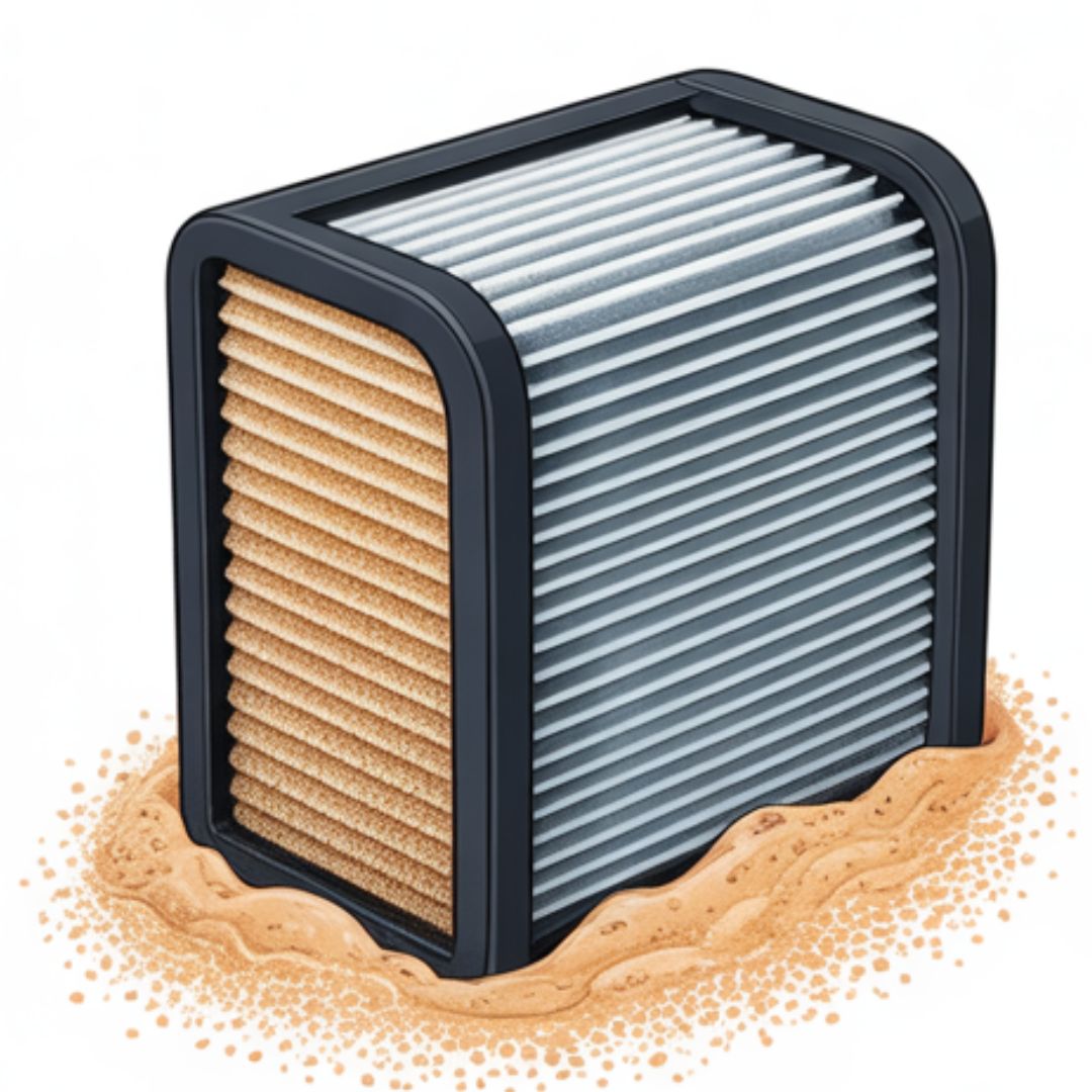 Sandy mower environment