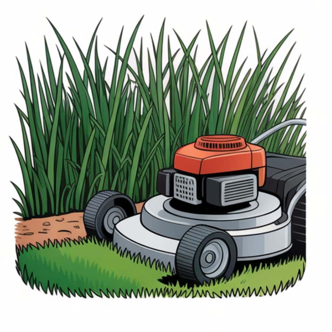Adjusting lawn mower deck to the right mowing height