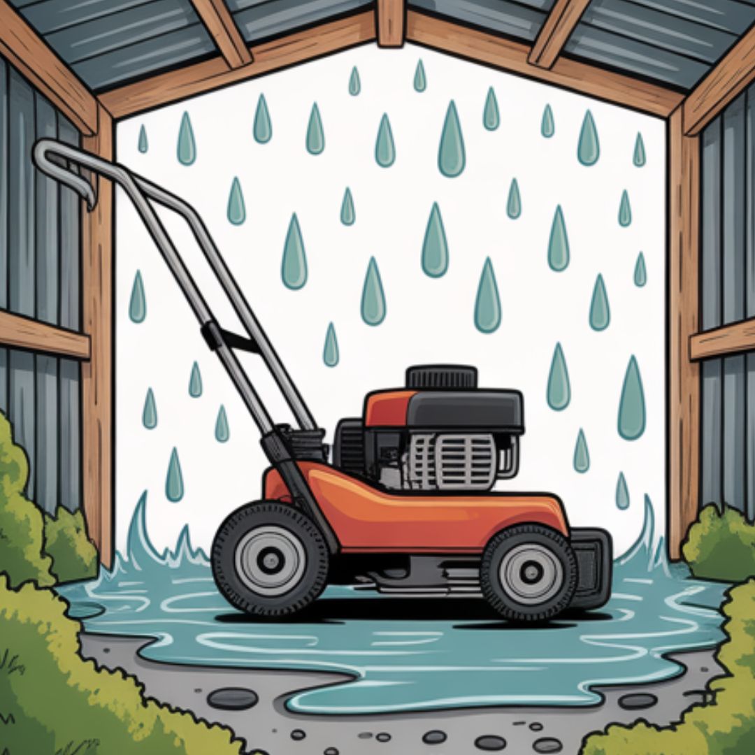 Damp shed storage