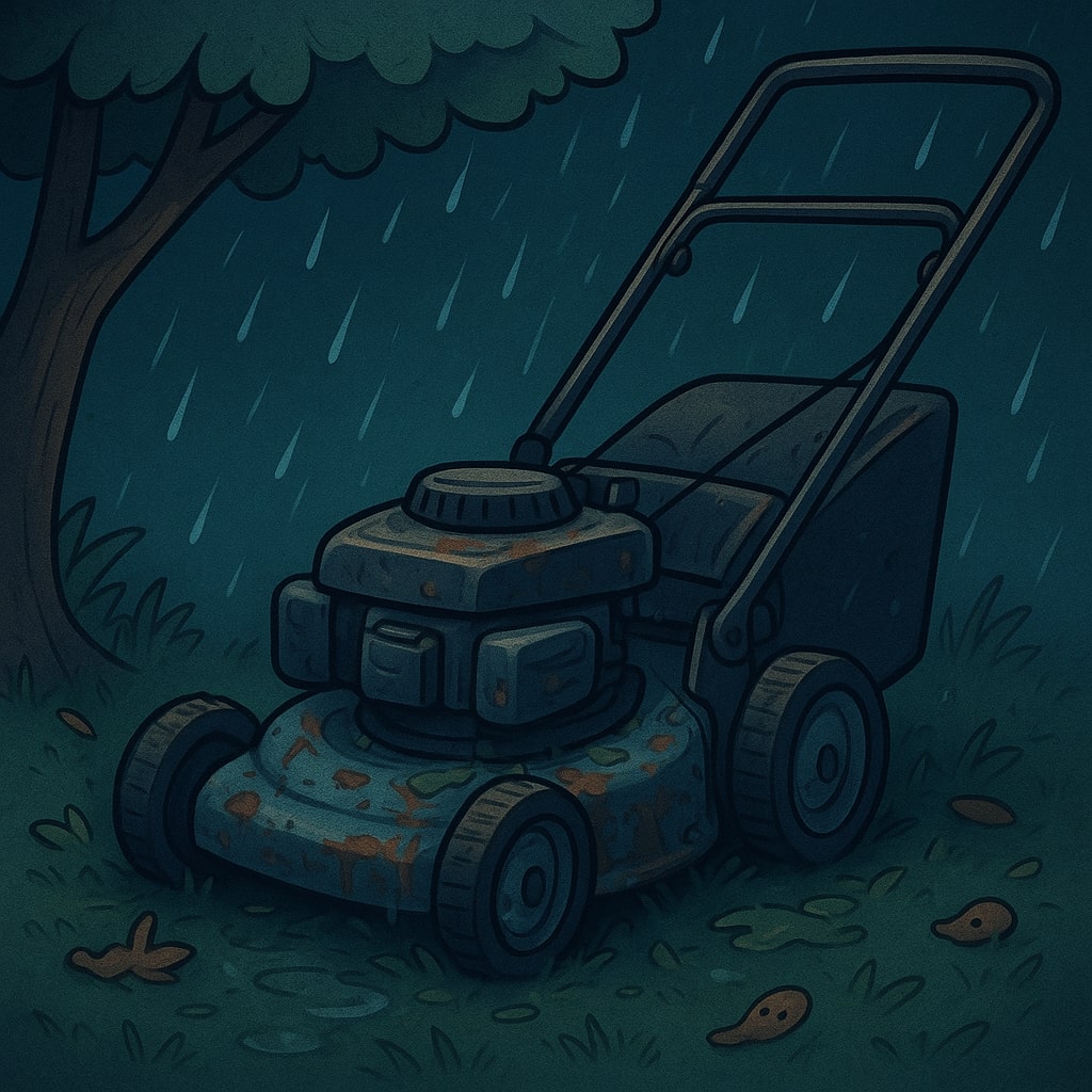 Proper Lawn Mower Storage in a Shed or Garage