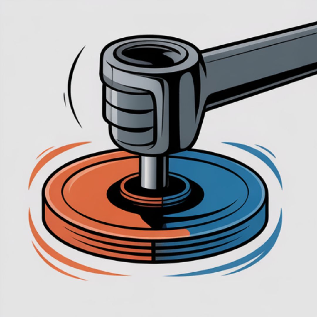 Tighten mower blade bolt to correct torque