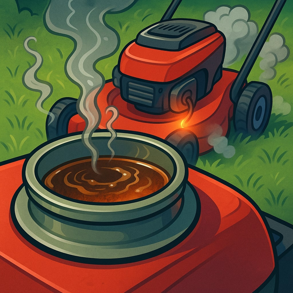 Using Old Gas in a Lawn Mower