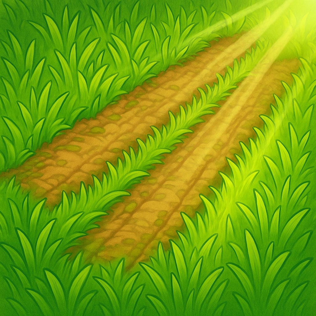 Different Lawn Mowing Patterns