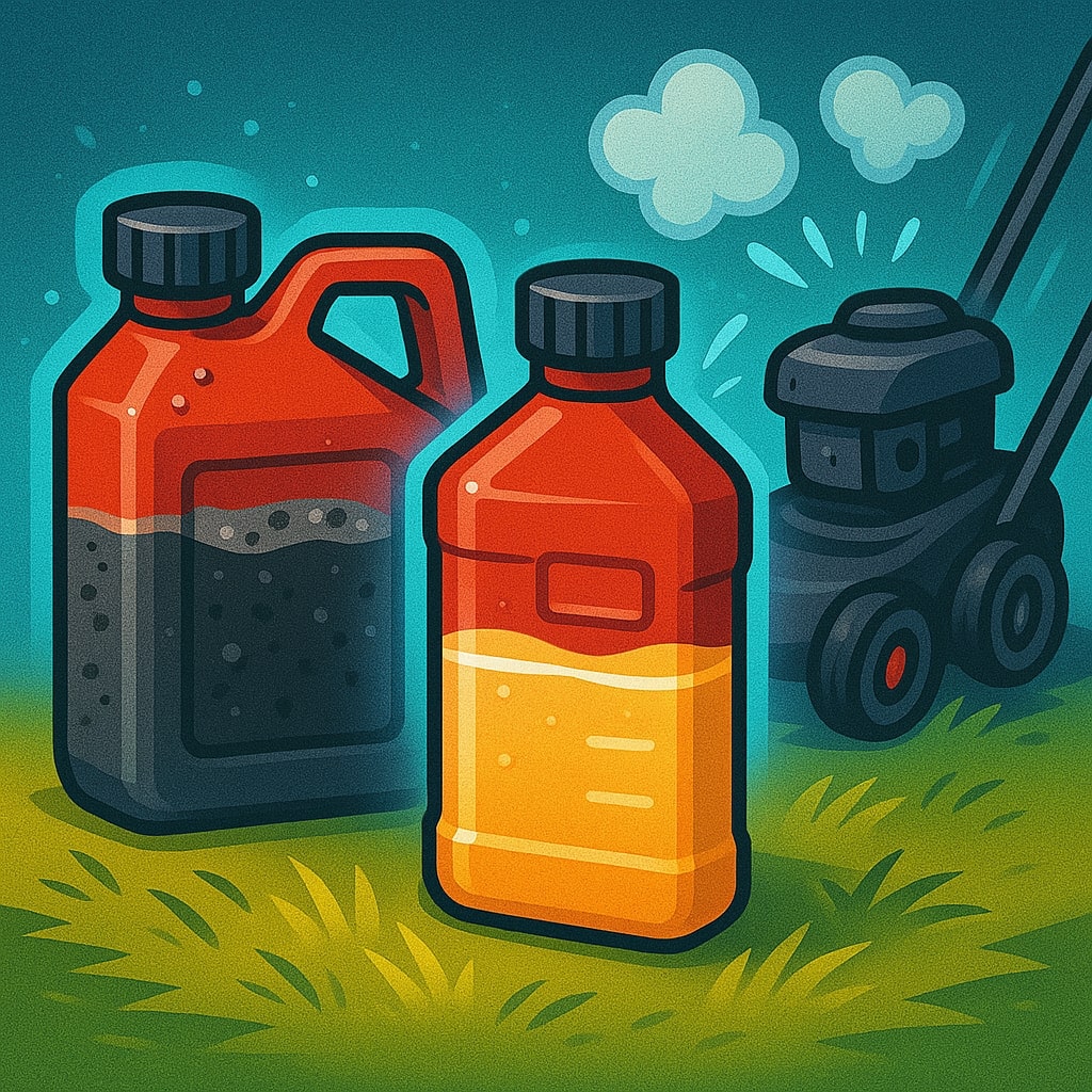 Wrong Fuel Mix in a 2-Stroke Engine