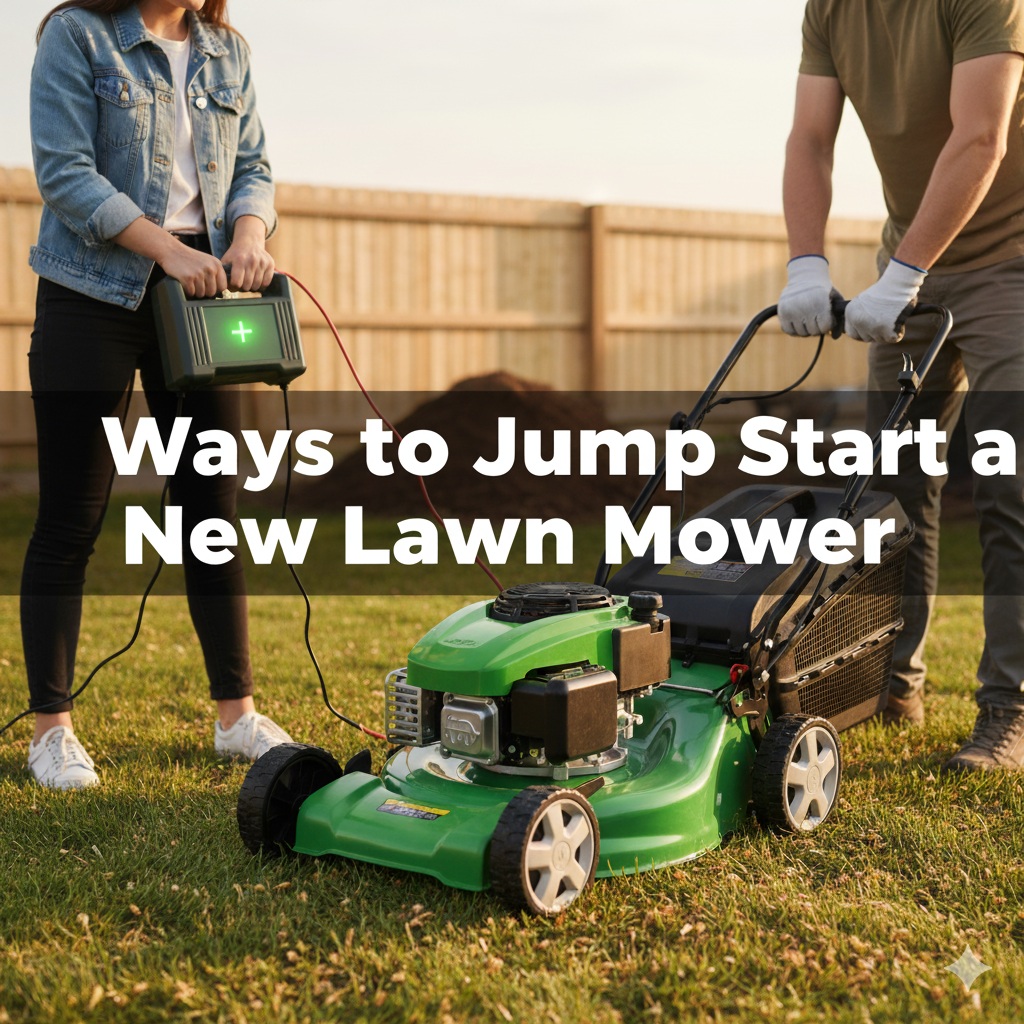 Ways to Jump Start a Lawn Mower Modelwise