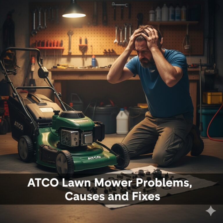 ATCO Lawn Mower Problems