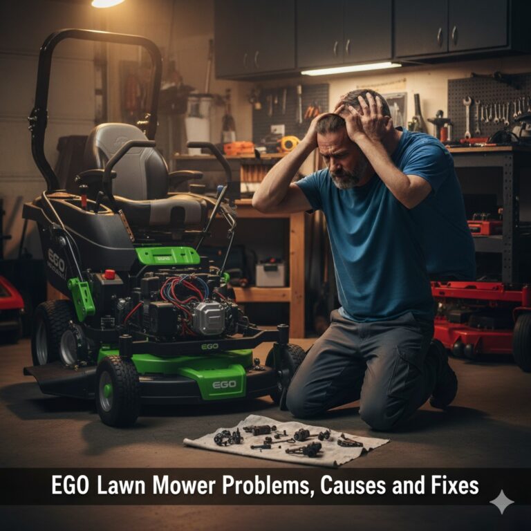 EGO Mower Problems