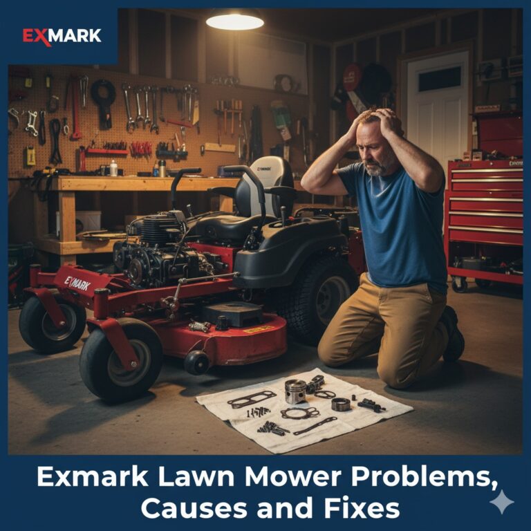 Exmark Lawn Mower Problems, Causes, Fixes, and More