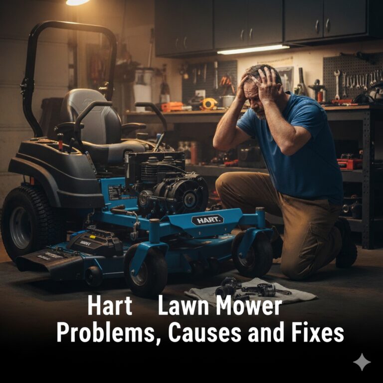 Hart Lawn Mower Problems