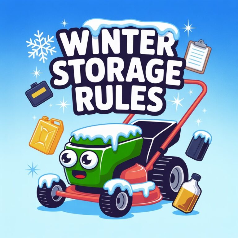 mower winter storage
