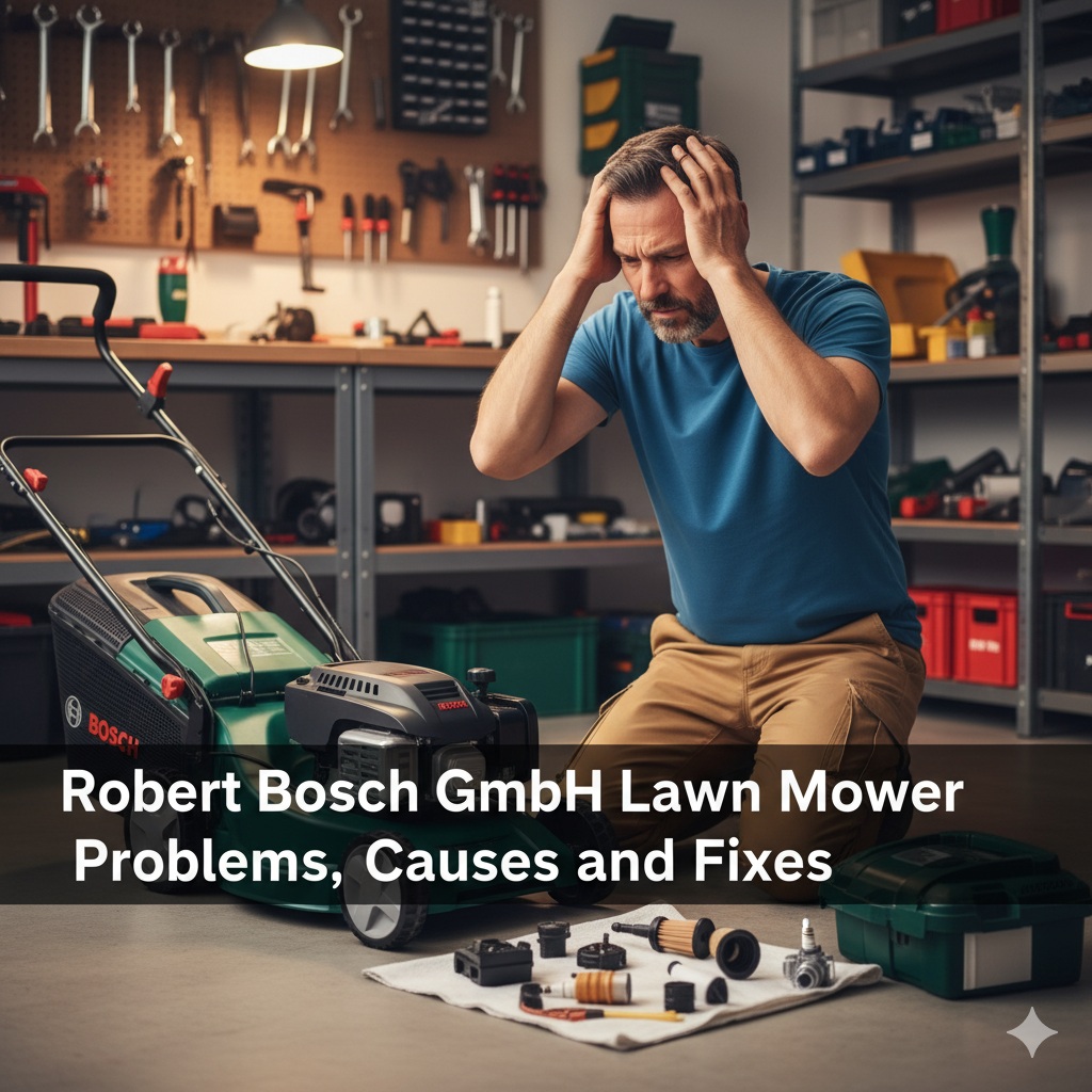 Robert Bosch GmbH Lawn Mower Problems
