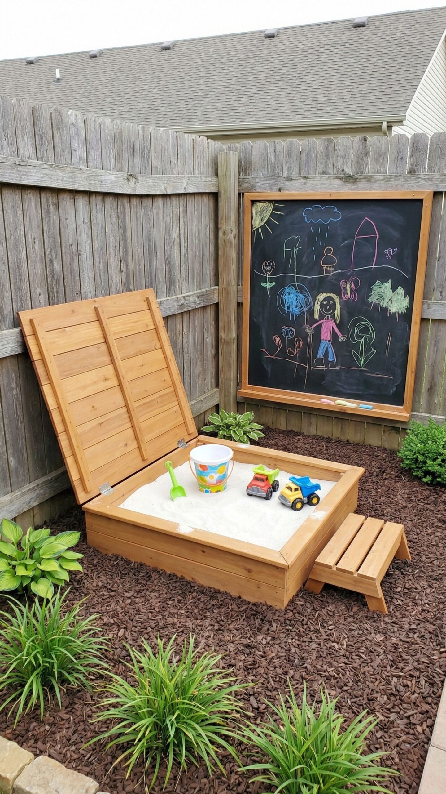 Backyard Kid Play Corner