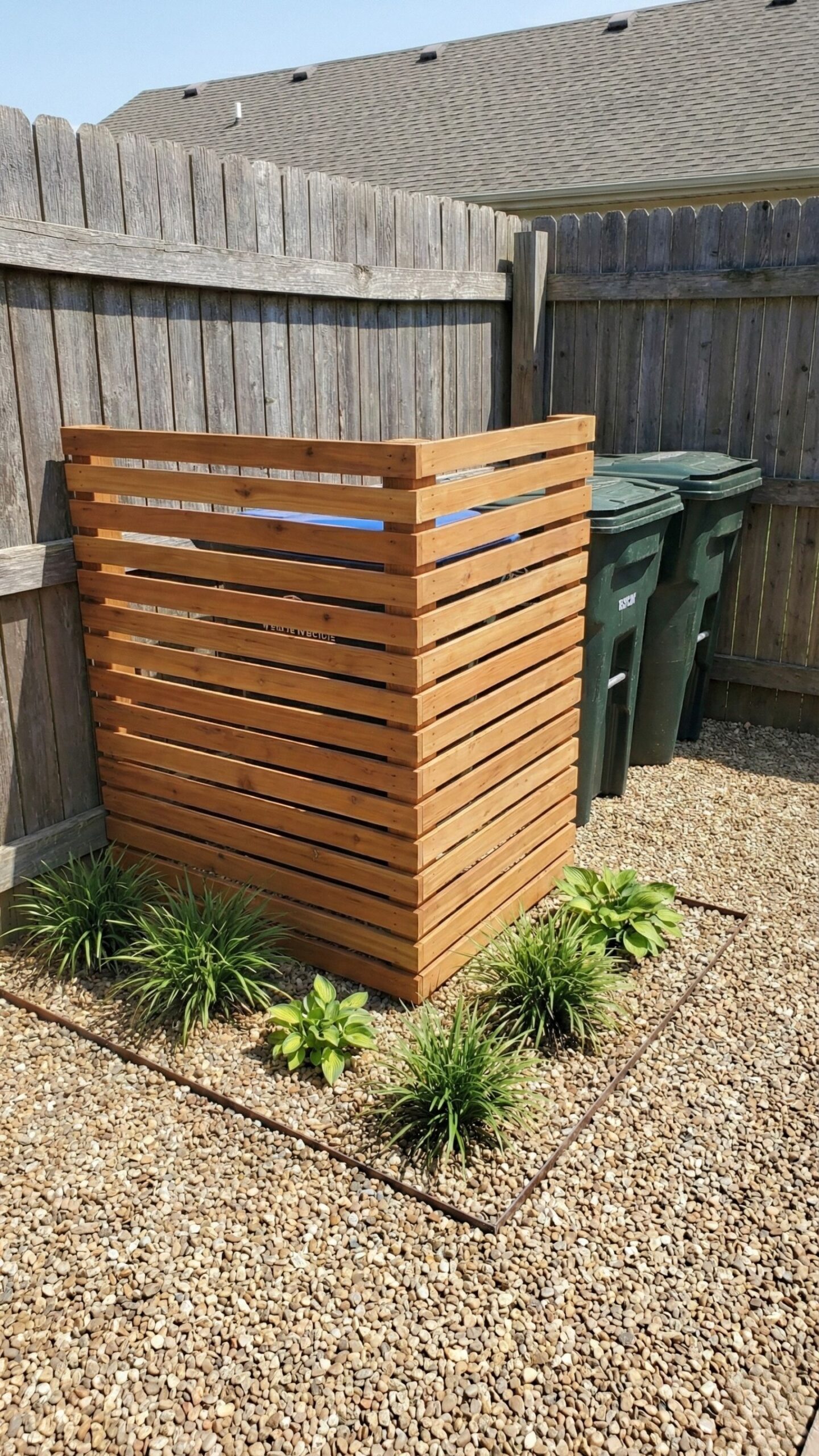 Backyard Storage Corner