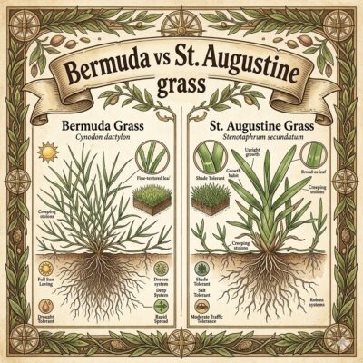 Bermuda Grass vs. St Augustine Grass