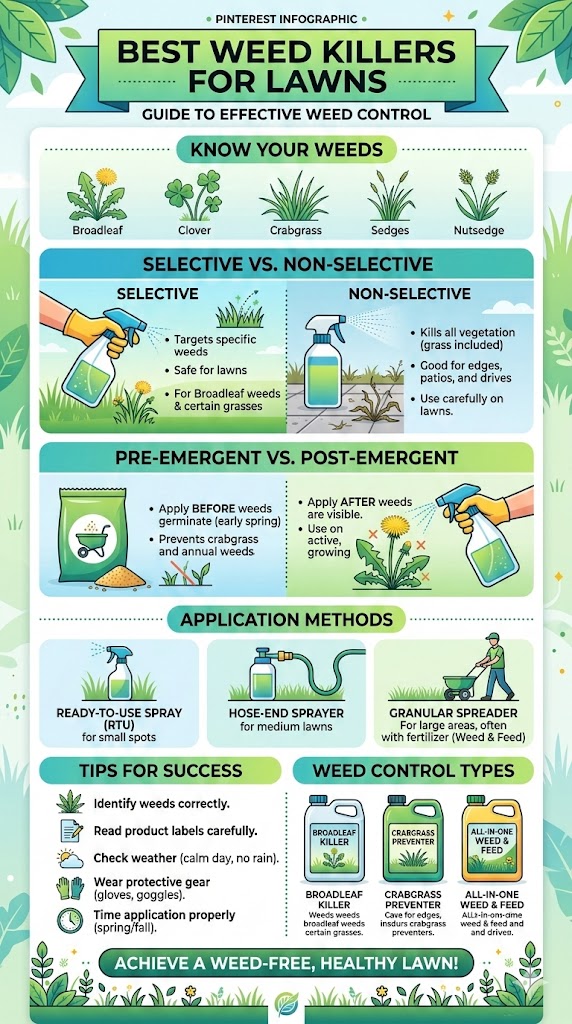 Best Weed Killers for Lawns