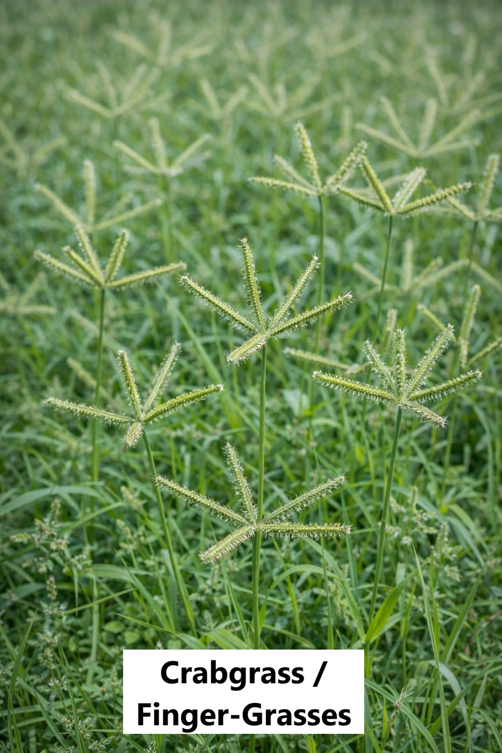 Digitaria sanguinalis (Crabgrass / Finger-Grasses)