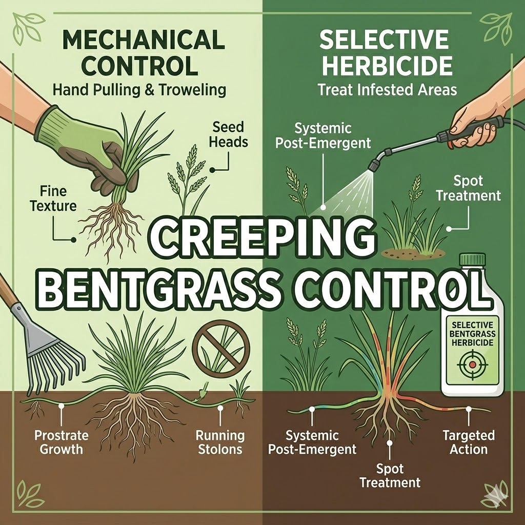 creeping bentgrass control