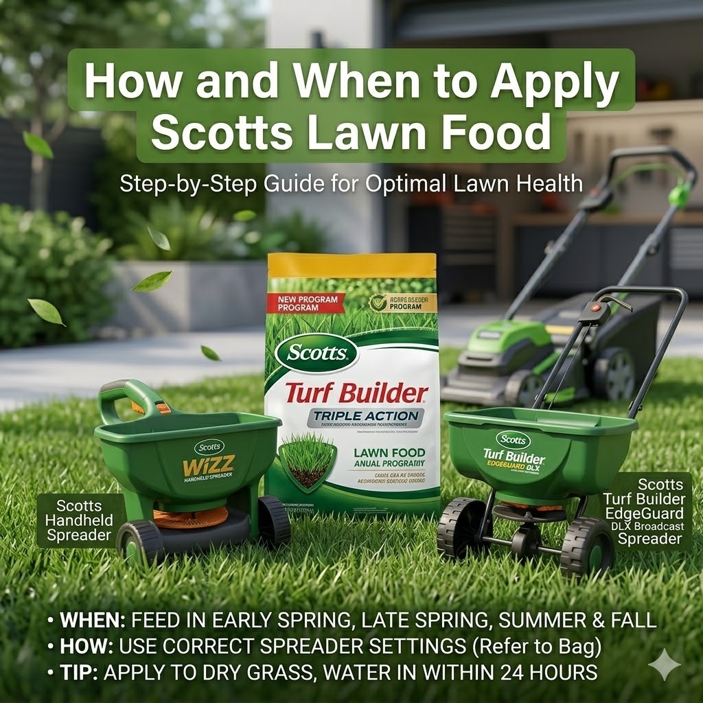 How and When to Apply Scotts Lawn Food