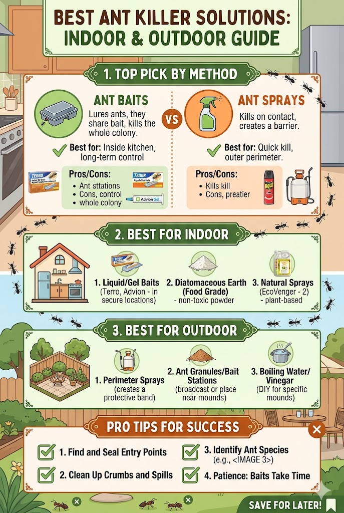Best Ant Killer Indoor and Outdoor