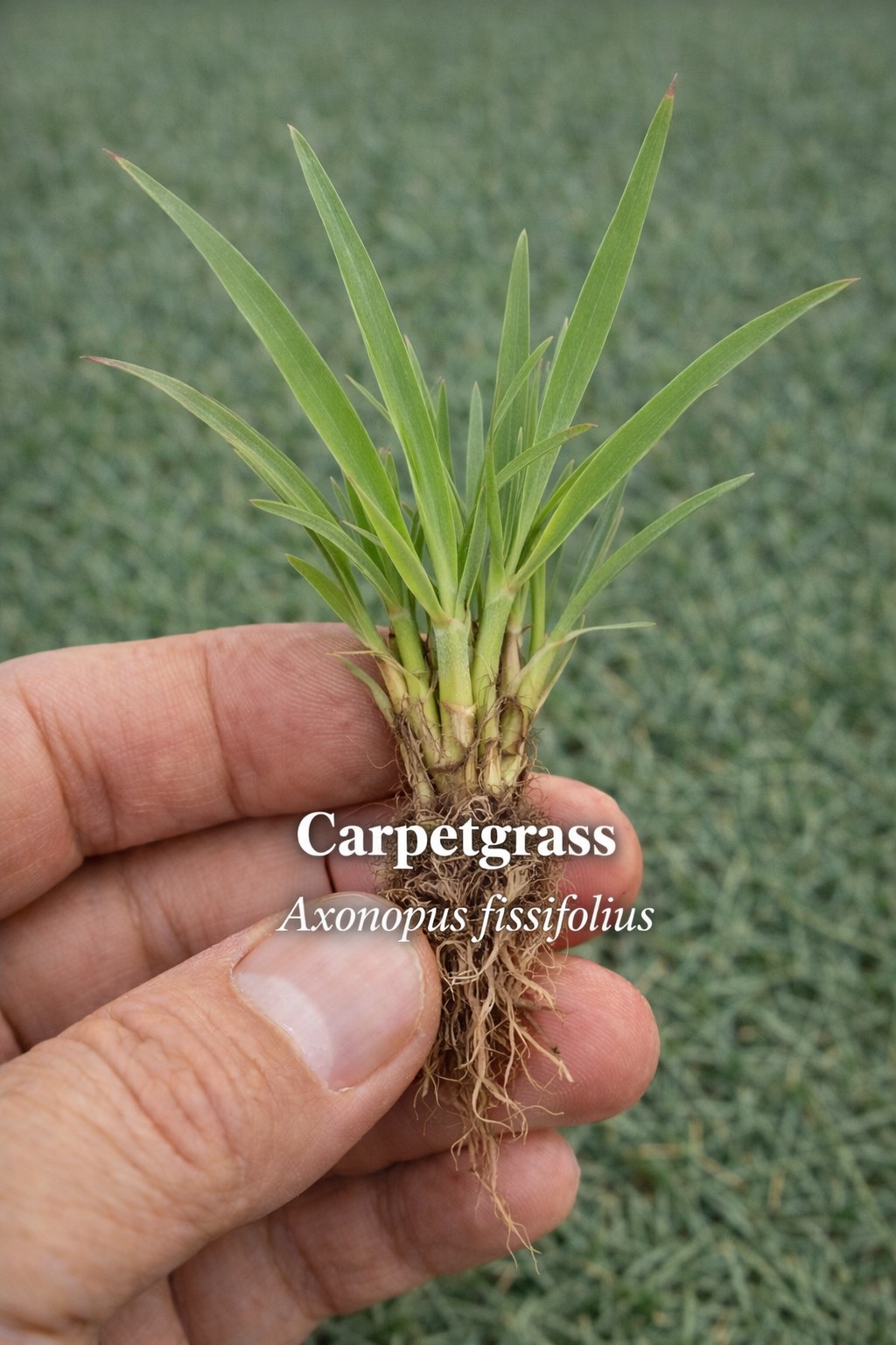 Carpetgrass — Axonopus fissifolius