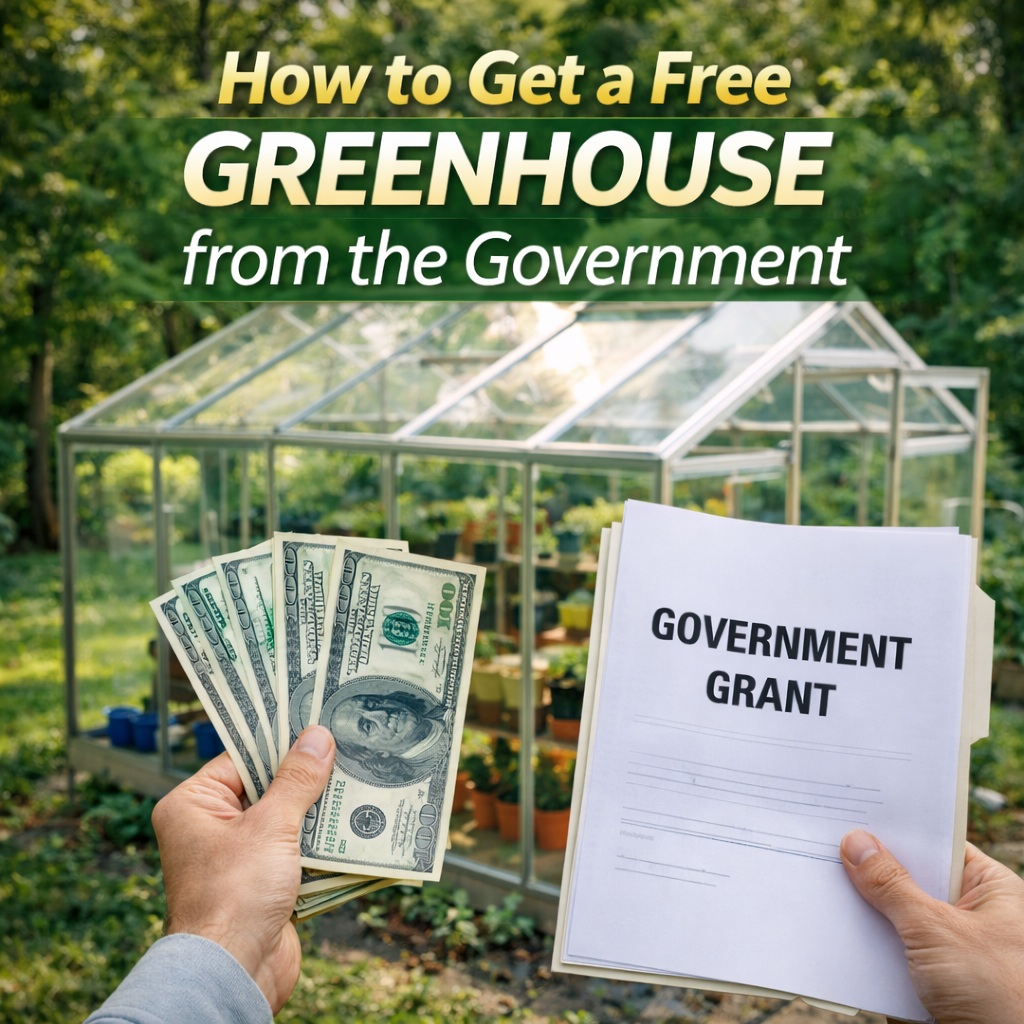 How to Get A Free Government Greenhouse