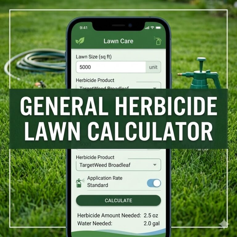 Herbicide Lawn Calculator