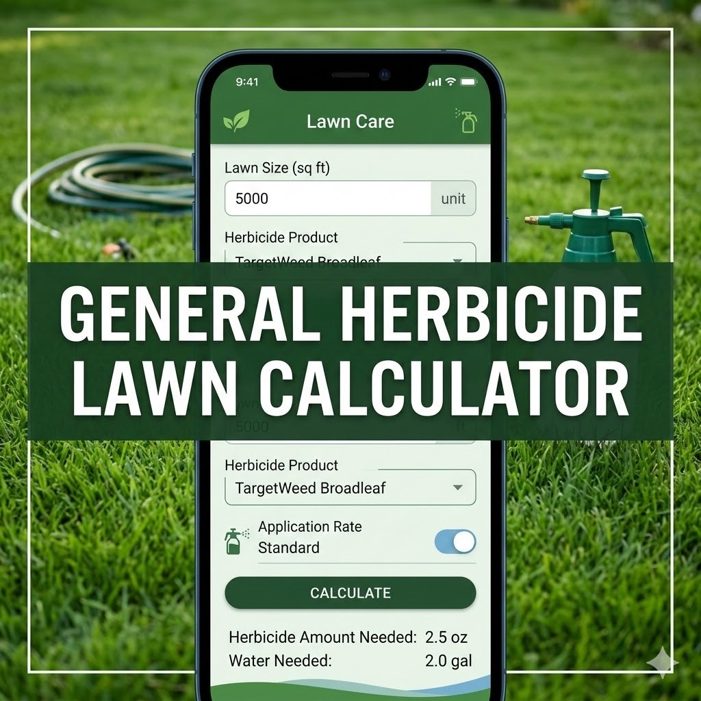 Herbicide Lawn Calculator