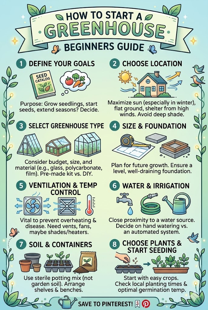 How to Start a Greenhouse