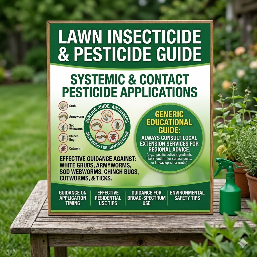 Lawn Insecticide and Pesticide Guide