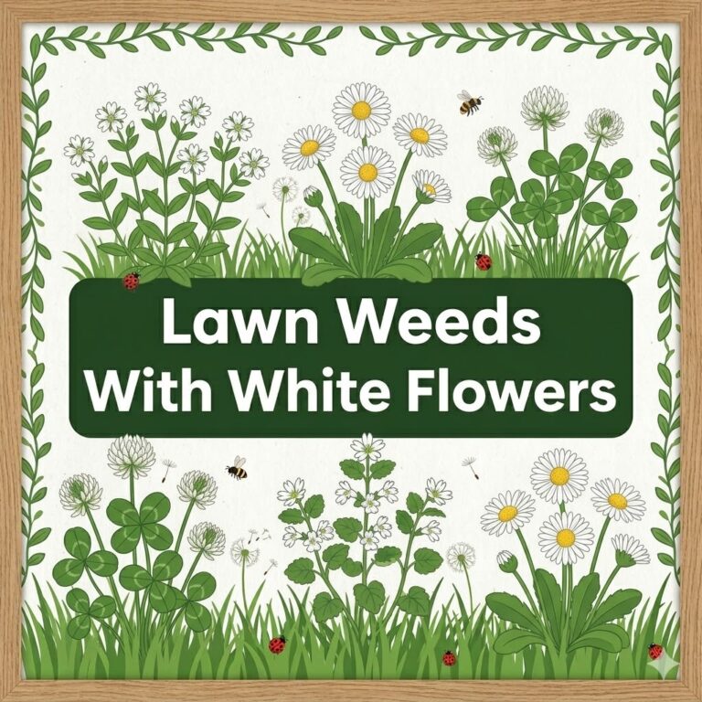 Lawn Weeds with White Flowers: Identification Guide and Control Tips