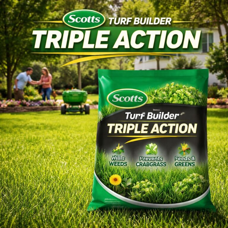 Scotts Turf Builder Triple Action — How and When to Apply