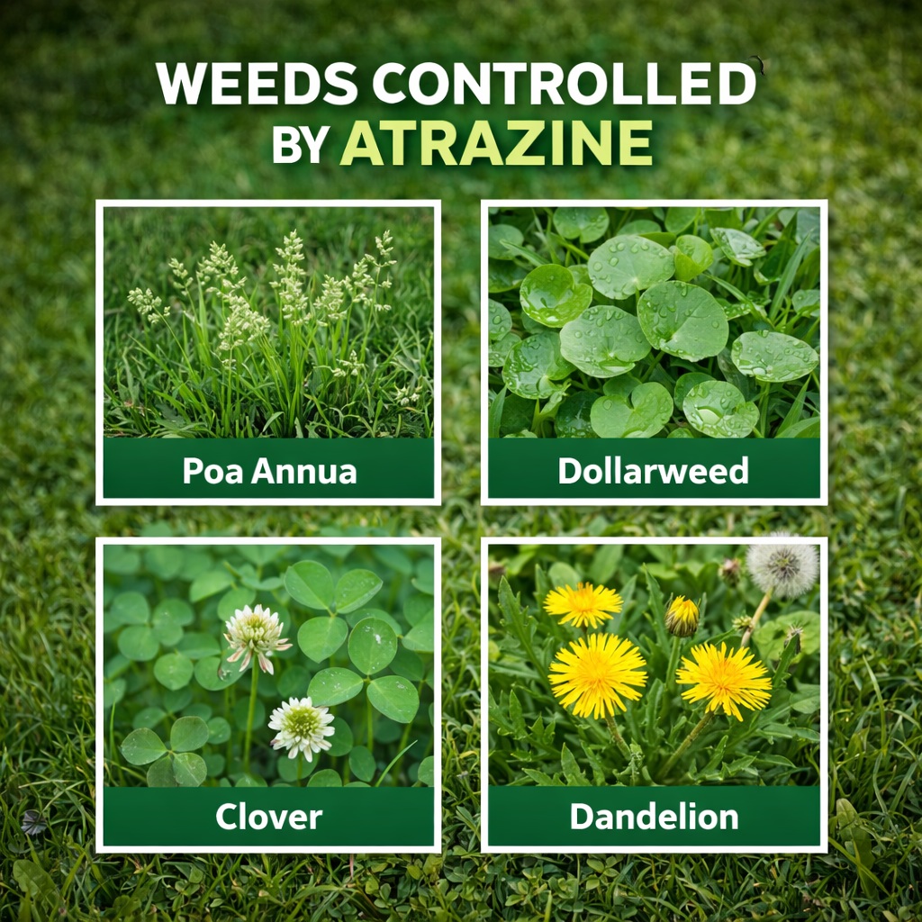Weeds Controlled by Atrazine