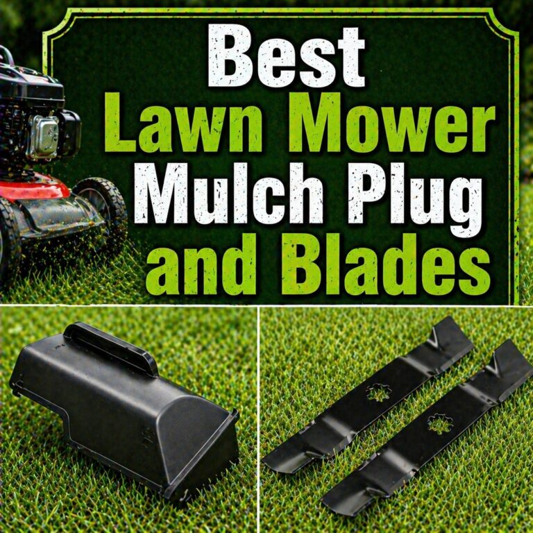 Best Lawn Mower Mulch Plug and Blades