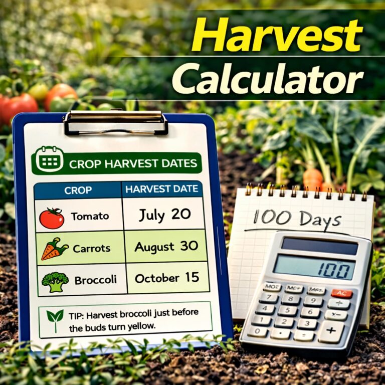 Harvest Calculator