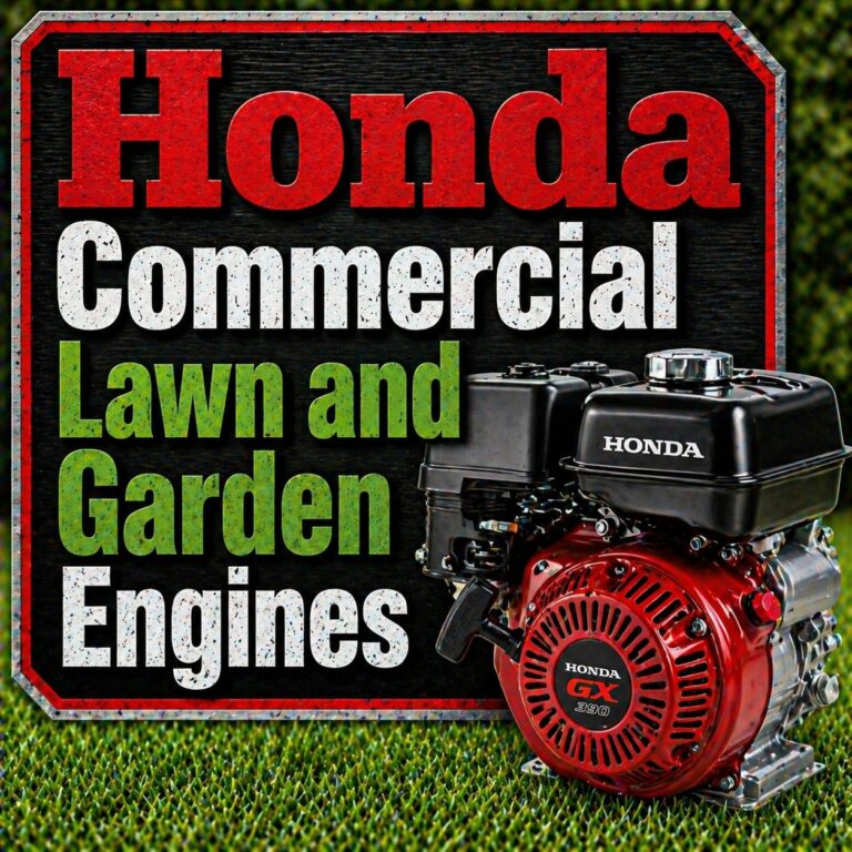 Honda Commercial Lawn and Garden Engines