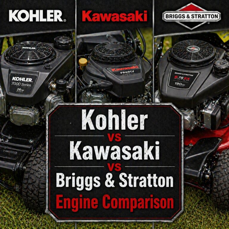 Kohler vs Kawasaki vs Briggs & Stratton Engine Comparison