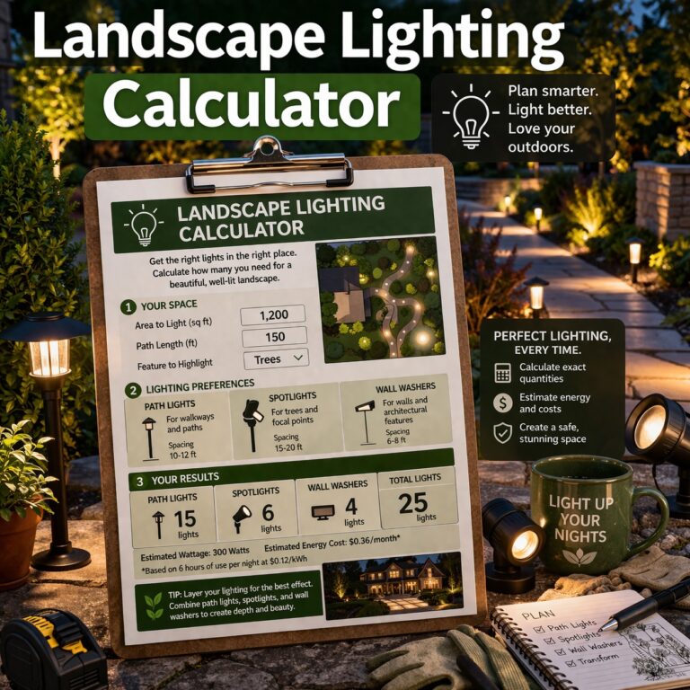 Landscape Lighting Calculator