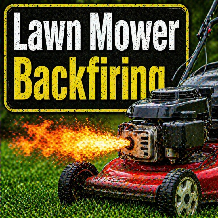 Why is My Lawn Mower Backfiring? Reasons and Fixes