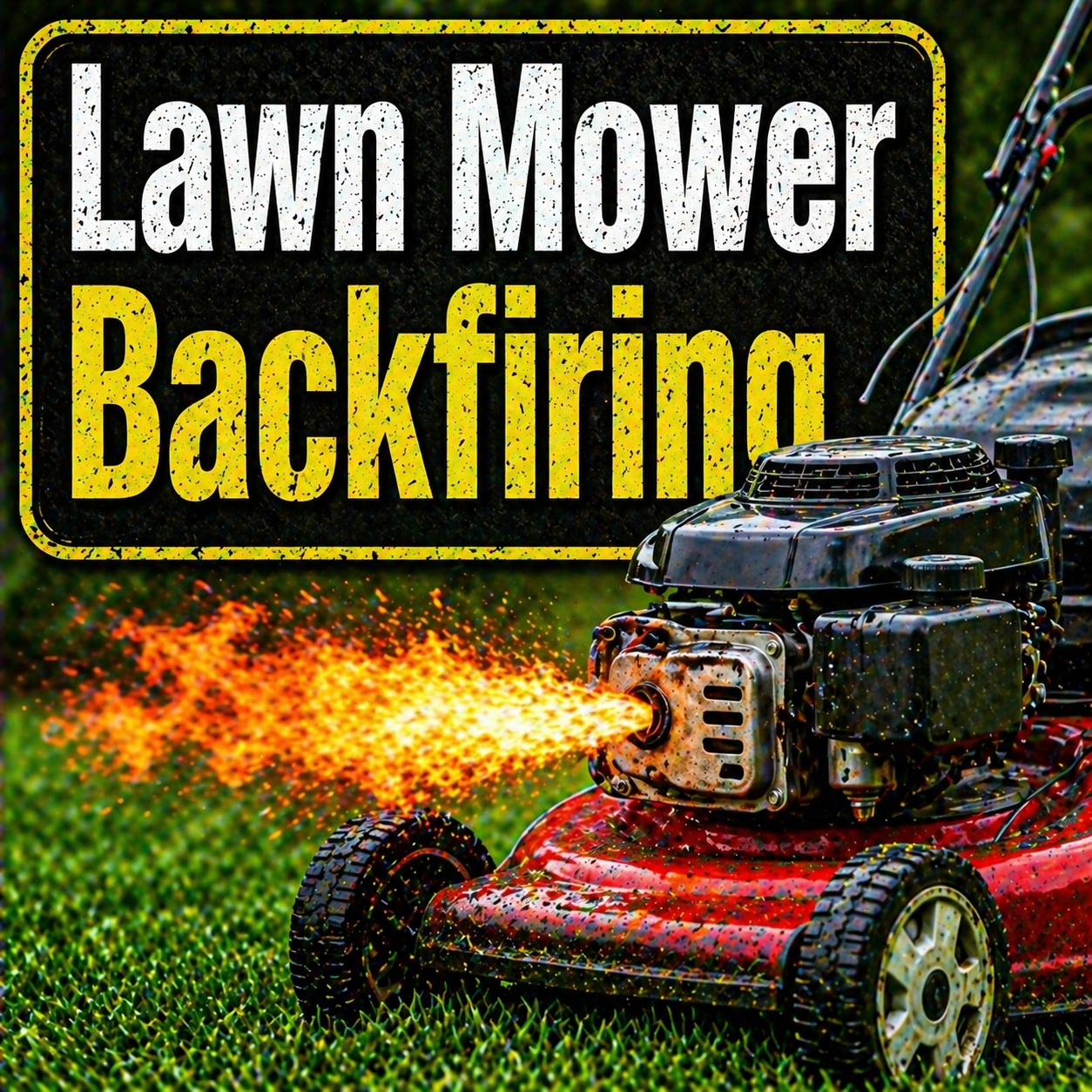 Why is My Lawn Mower Backfiring? Reasons and Fixes