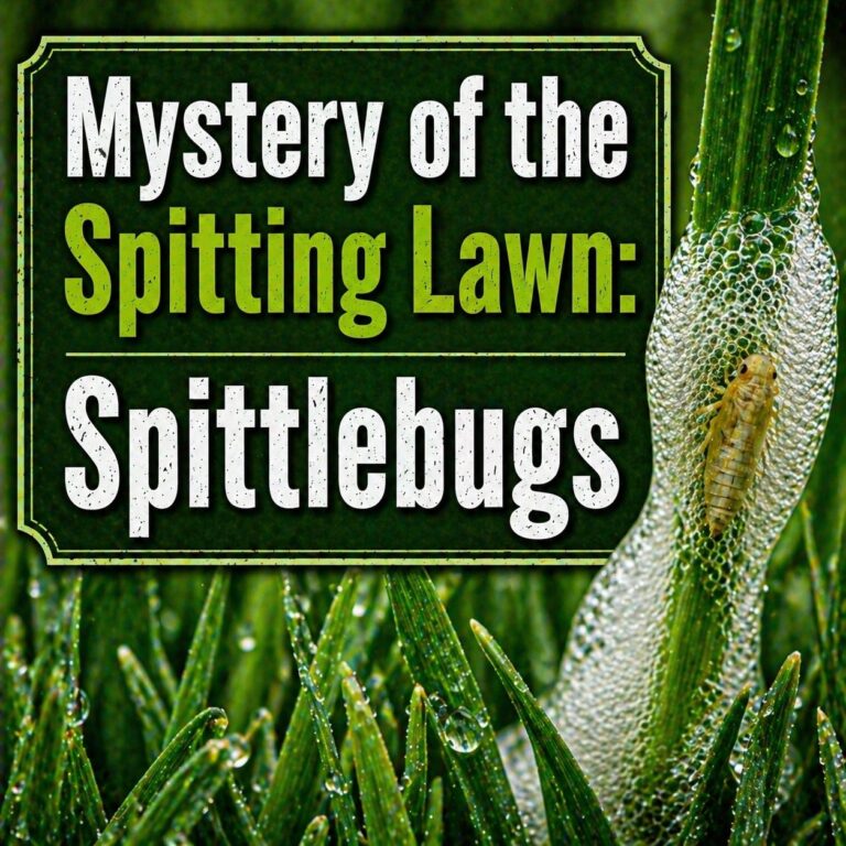 Lawn Looks Like Spitting