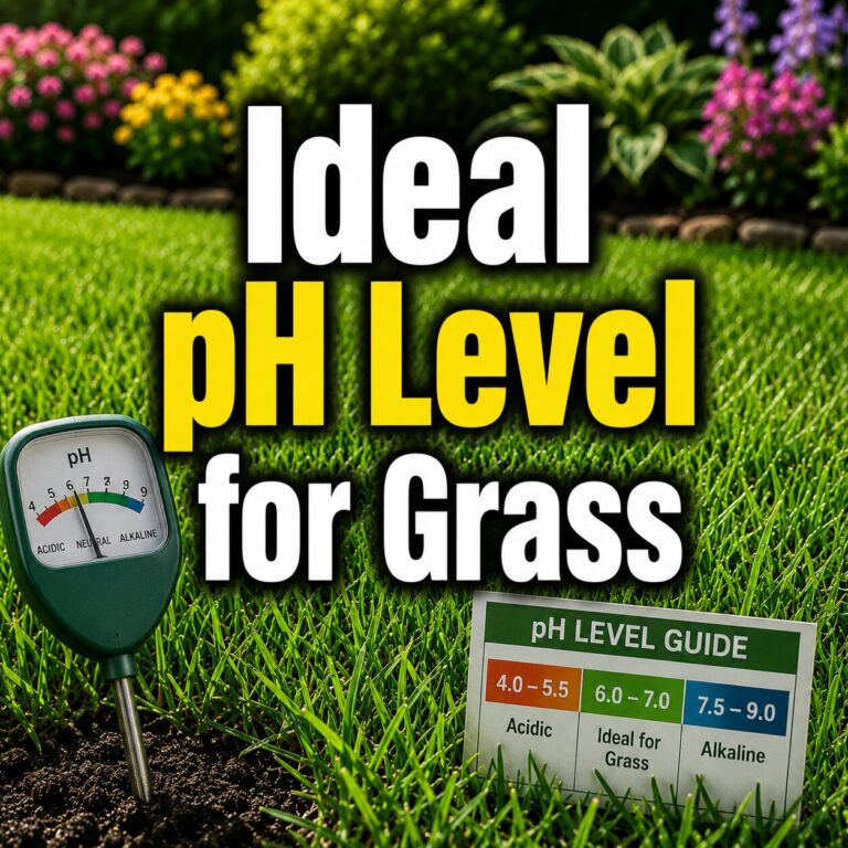 pH Level for Grass